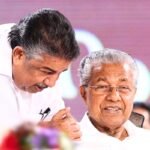 Minister Saji Cherian and CM Pinarayi Vijayan