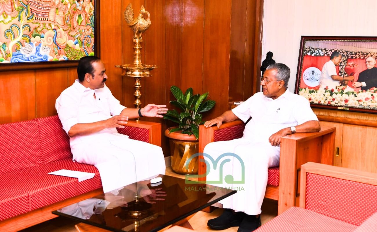 VD Satheesan and Pinarayi Vijayan