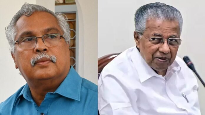 Pinarayi and Binoy Viswam