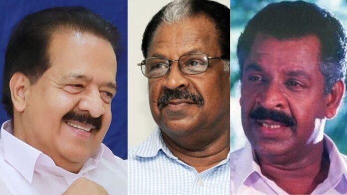 Ramesh Chennithala and Kollam Thulasi