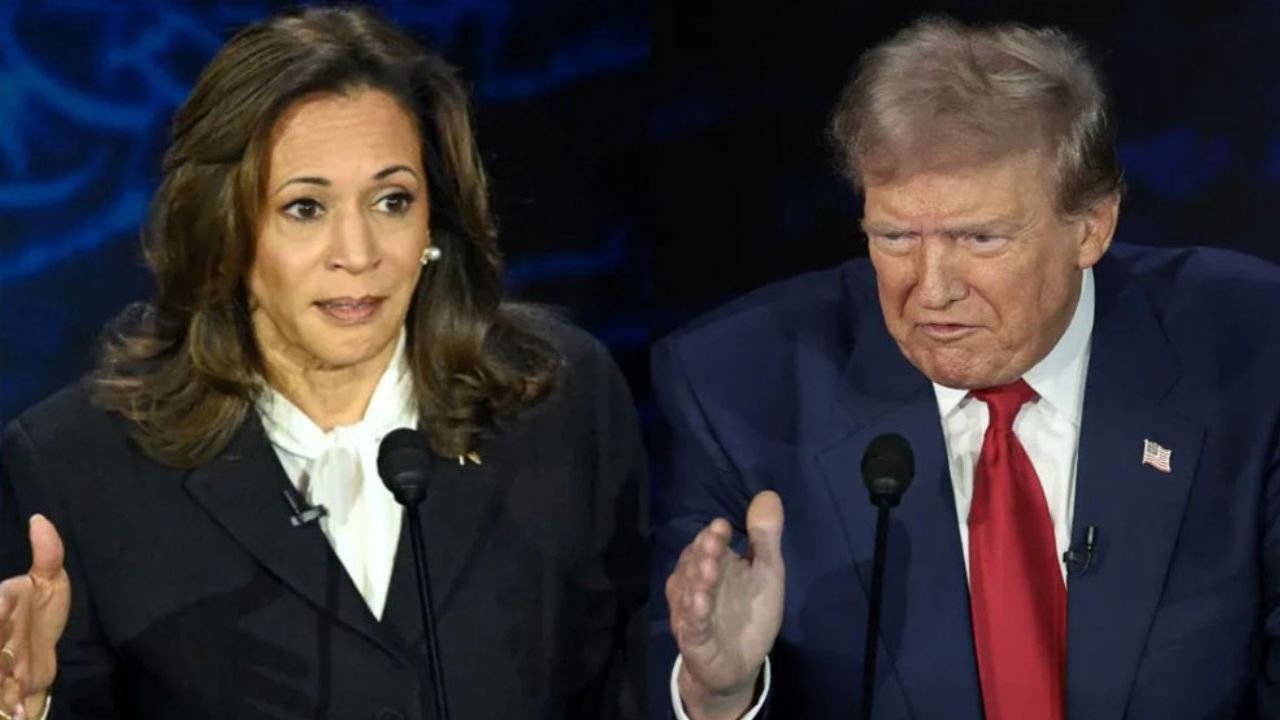 KAMALA HARIS AND DONALD TRUMP