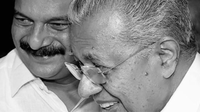 PV Anvar and pinarayi