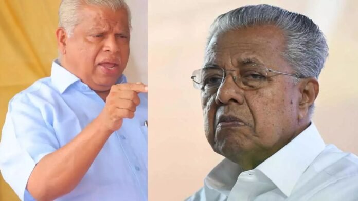 Pinarayi and MV Jayarajan