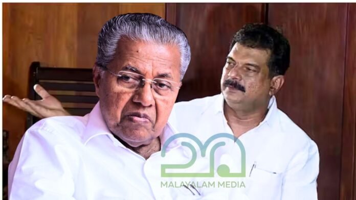 PV Anvar MLA and CM Pinarayi Vijayan