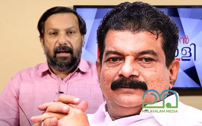 Shajan scariah and PV Anvar MLA