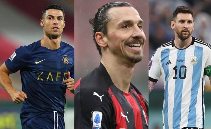 zlatan ibrahimovic said about the difference between messi and ronaldo