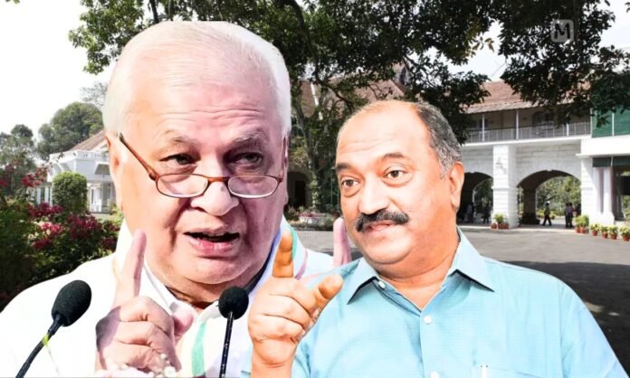 KN Balagopal and Arif Mohammad Khan