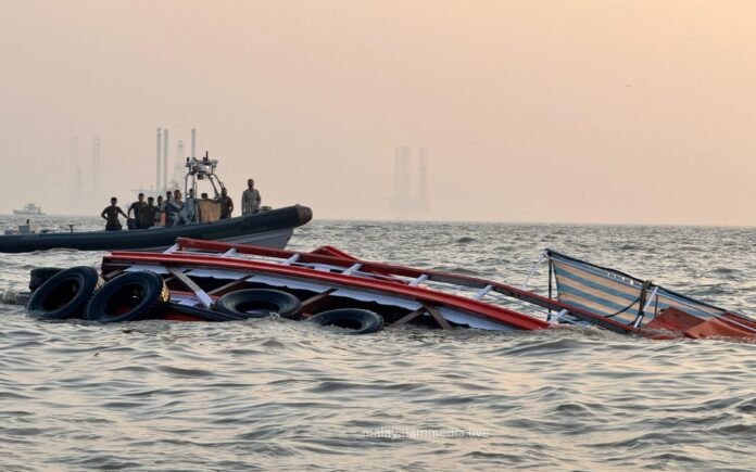 Indian Navy craft collided with passenger ferry Mumbai