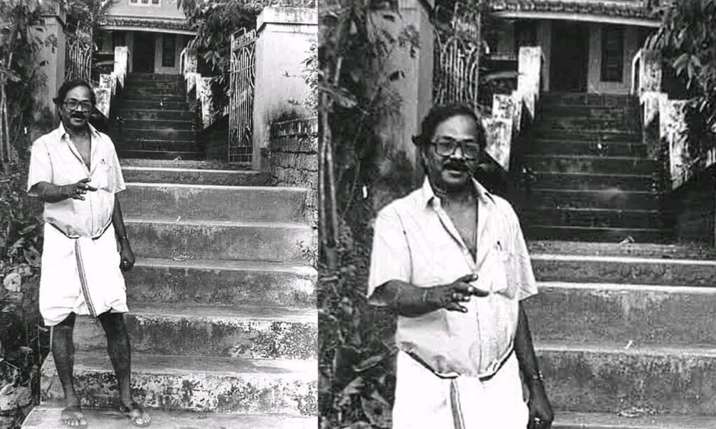 MT Vasudevan nair in pictures