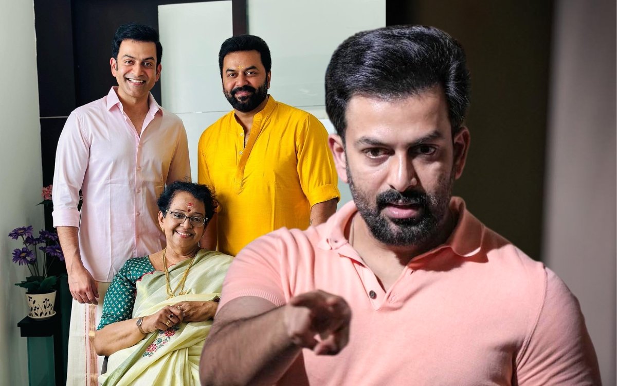 Prithviraj sukumaran, Indrajith Sukumaran and Mallika Sukumaran