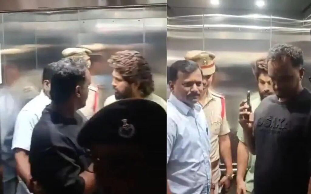 allu arjun police custody 