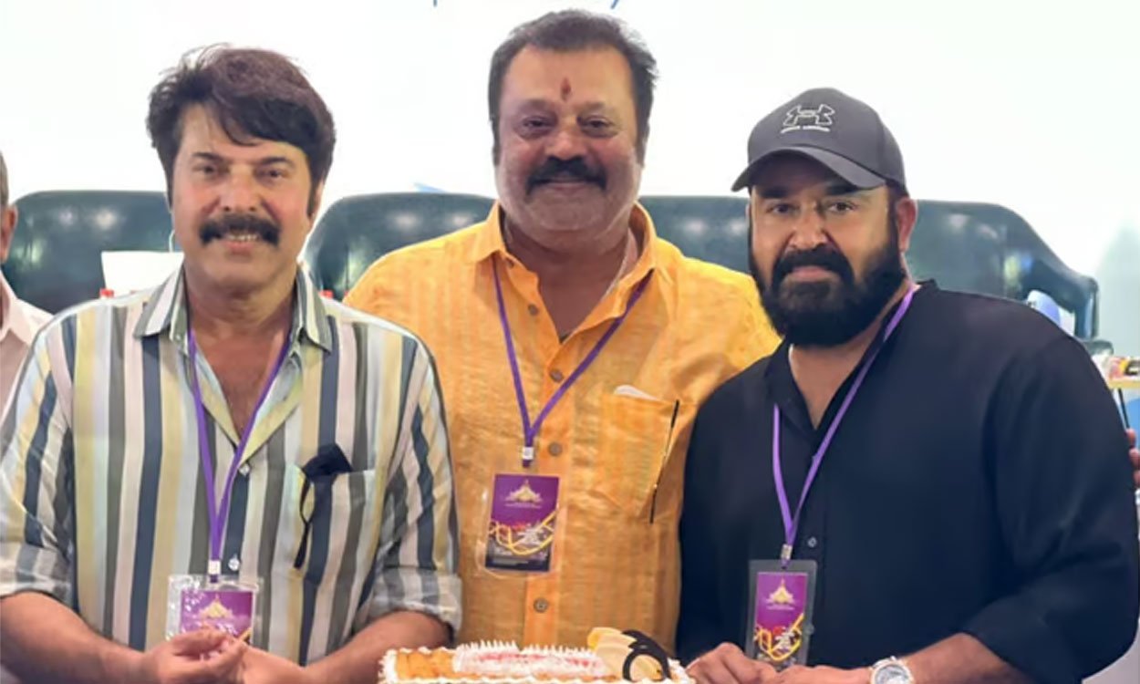 mammootty suresh gopi and mohanlal