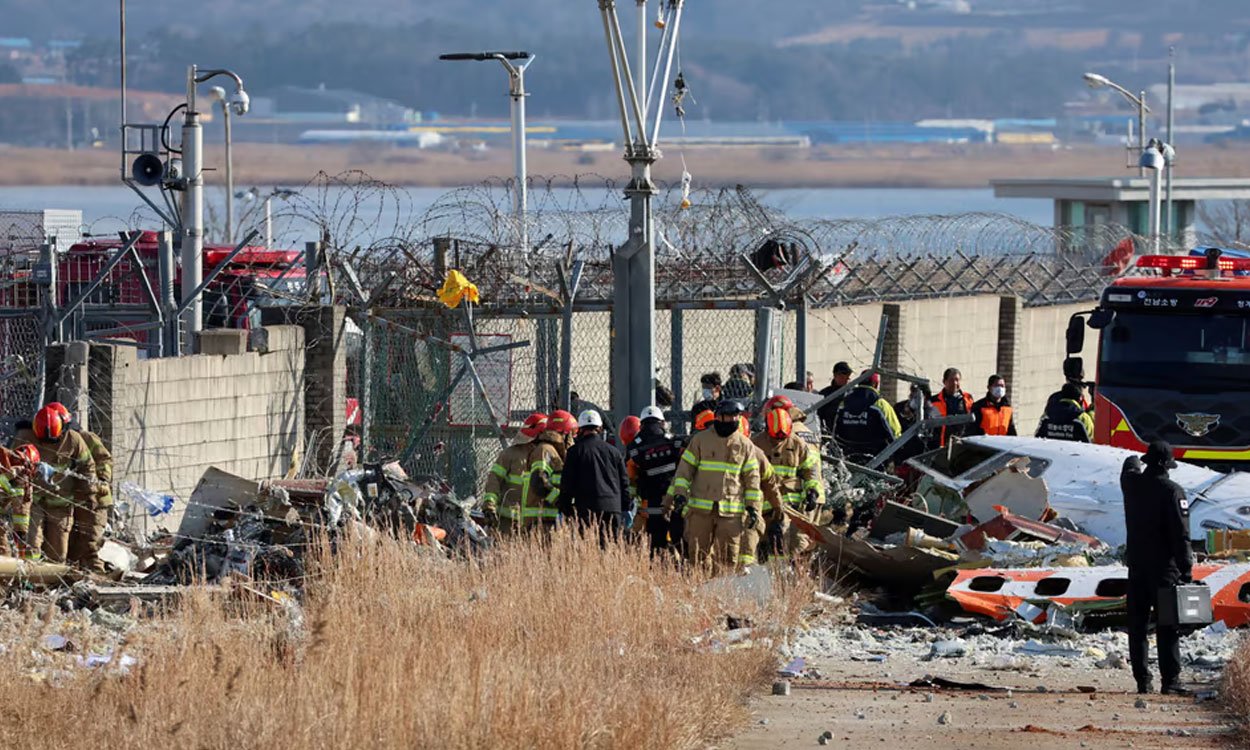 south korea flight accident