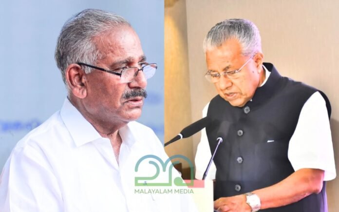 AK Saseendran and Pinarayi vijayan