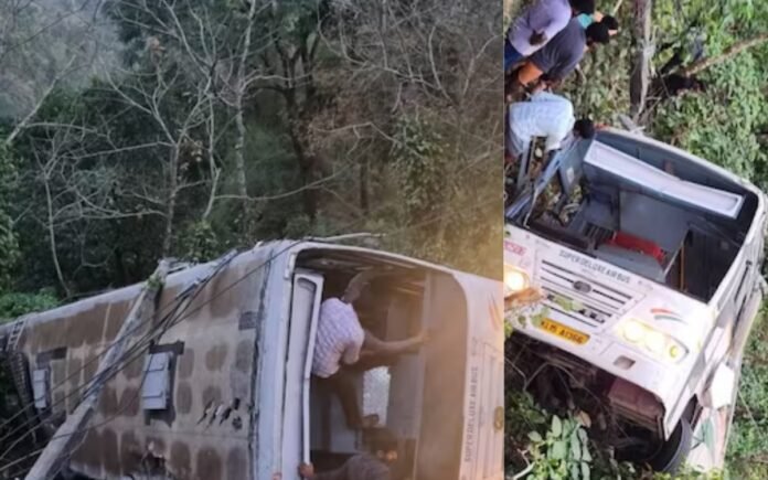 Bus Accident Idukki Pullupara