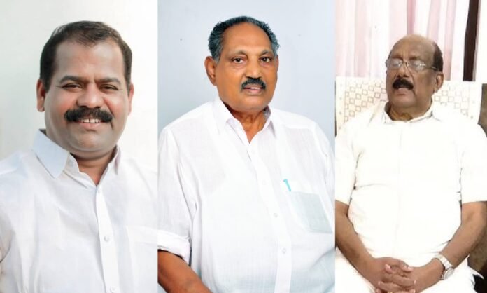 IC Balakrishnan, ND Apachan and KK Gopinadhan