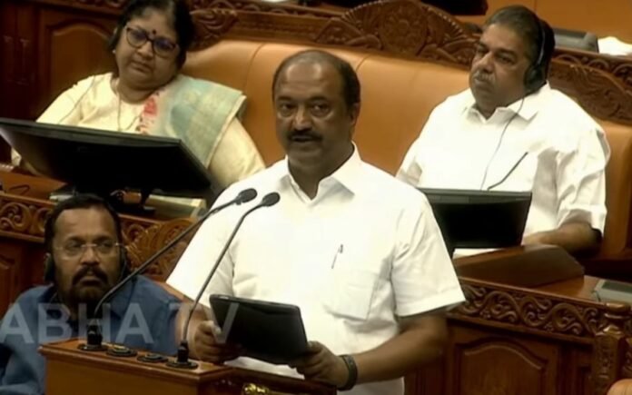 KN Balagopal presenting Budget 2025 - 26