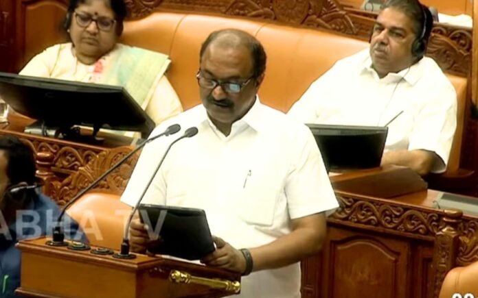 KN Balagaopal presenting Budget 2025 - 26 at assembly 7 - 2 - 2025