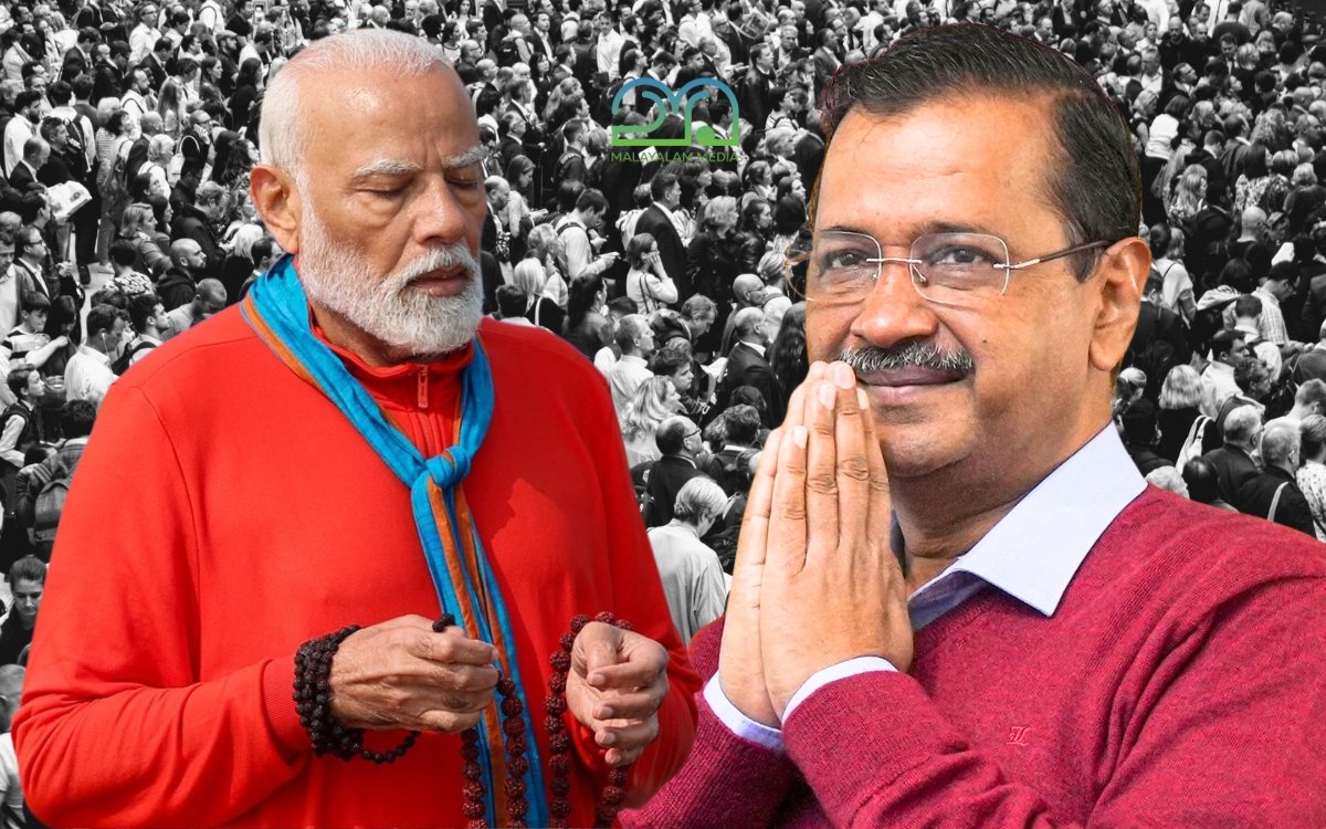 Narendra Modi and Aravind Kejriwal