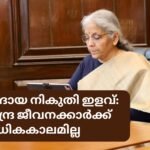 nirmala sitharaman income tax cut and central government employees