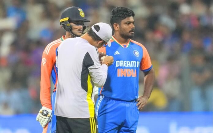 Sanju Samson Injury