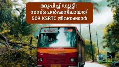 509 KSRTC employees suspended for coming to duty drunk