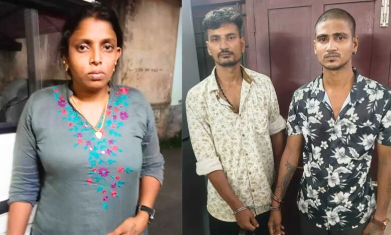 Aneesh, ajith and Karthika arrested for theft