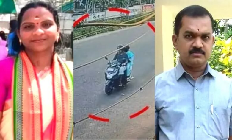 BJP Leader Sujanya gopi arrested for ATM theft
