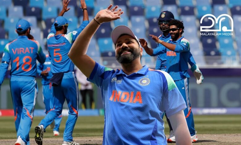 Champions trophy Indian Team Captain Rohit Sharma