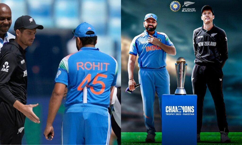 India Vs New Zealand Champions trophy 2025 Final