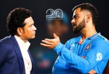 Sachin Tendulkar and Virat Kohli