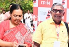 Veena George and A Padmakumar CPIM Pathanamthitta