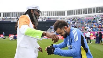 Virat Kohli and Chris gayle