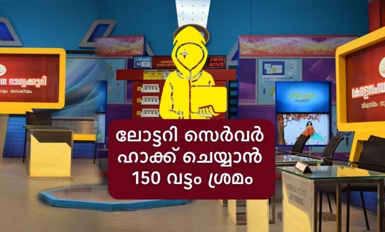 hacking attempt in Kerala State Lotteries server