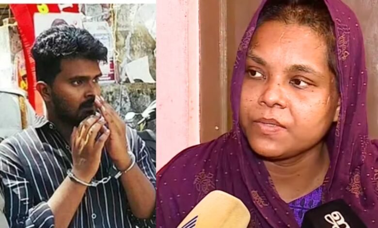 Venjaramoodu Afan and mother shemi