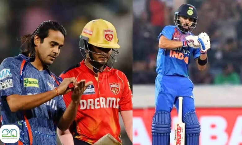 Virat Kohli and Digvesh Notebook Celebration 01