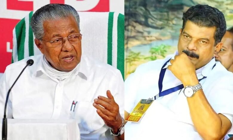 CM Pinarayi vijayan and PV anvar