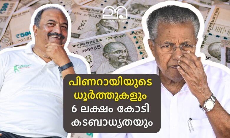 KN Balagopal and CM Pinarayi vijayan - Kerala Debt MML Series