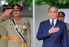 Pakistan army chief Asim Munir and Prime Minister Shehbaz