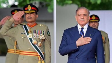 Pakistan army chief Asim Munir and Prime Minister Shehbaz