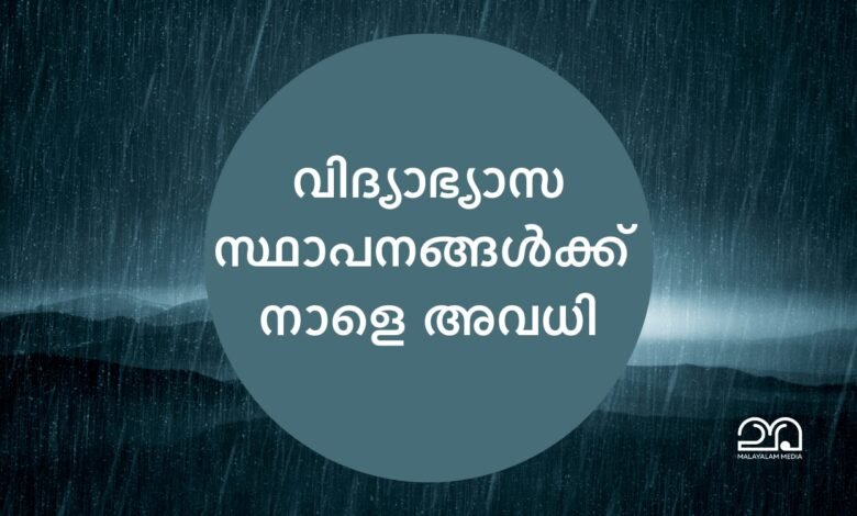 Heavy Rain and Red Alert: Schools, Colleges in 6 Kerala Districts Closed Monday