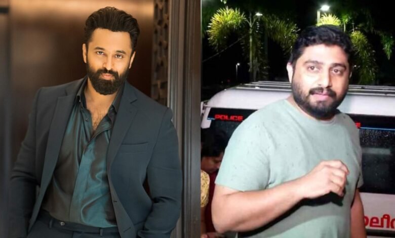 Unni Mukundan and Manager Vipin