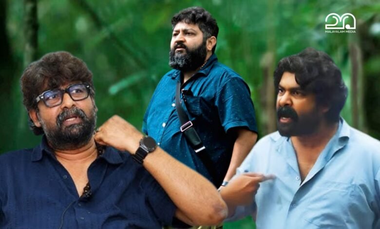 Actor Joju George and Director Lijo Jose Pellissery