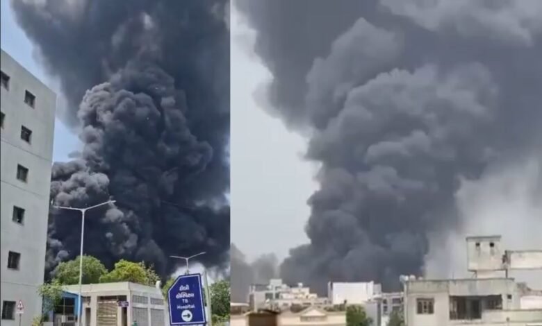 An Air India plane with 242 passengers onboard has crashed in Gujarat's Ahmedabad