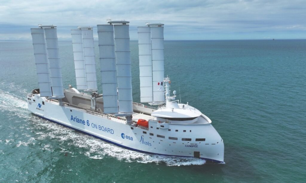 Canopée - Wind-powered cargo ship