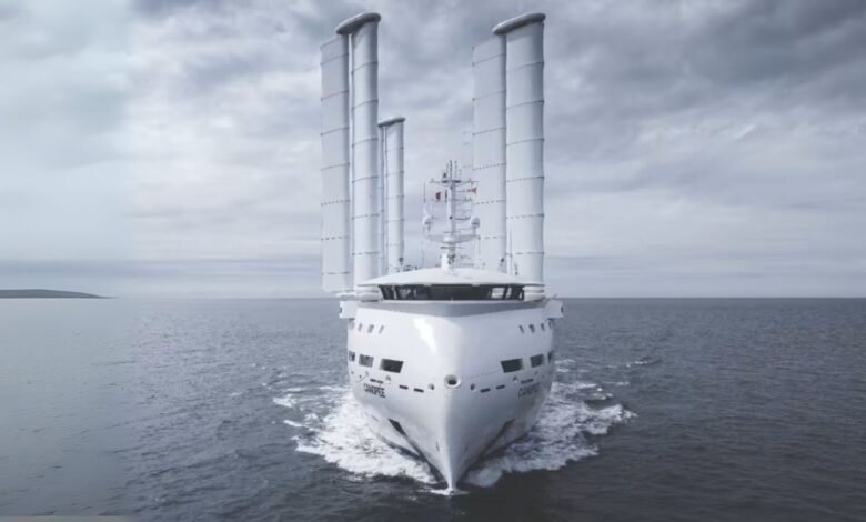 Canopée - Wind-powered cargo ship