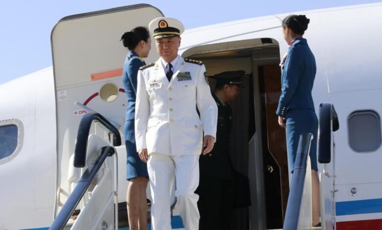 Chinese senior military official Miao Hua