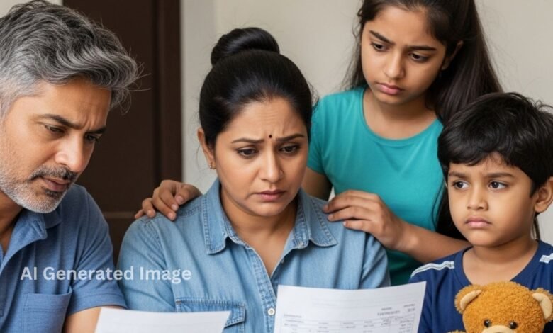 Debt and Financial Crisis in Indian Middle Class families
