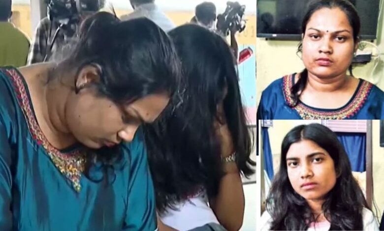 Girls Arrested with Ganja at Ernakulam North Railway Station