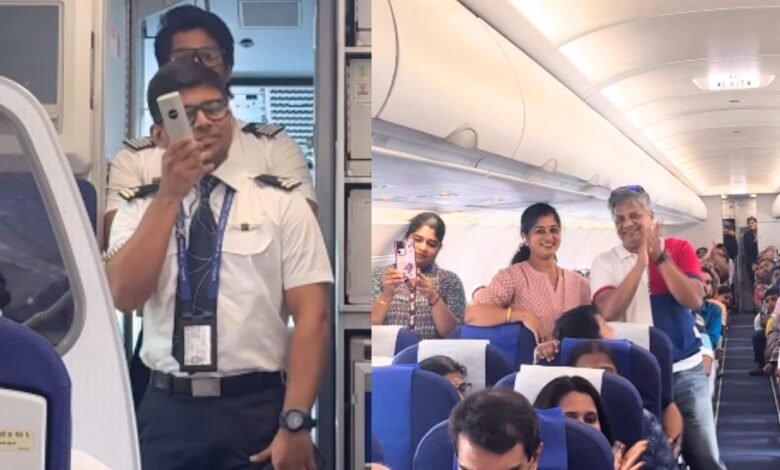 IndiGo Pilot’s Parents Celebrate His Maiden Flight